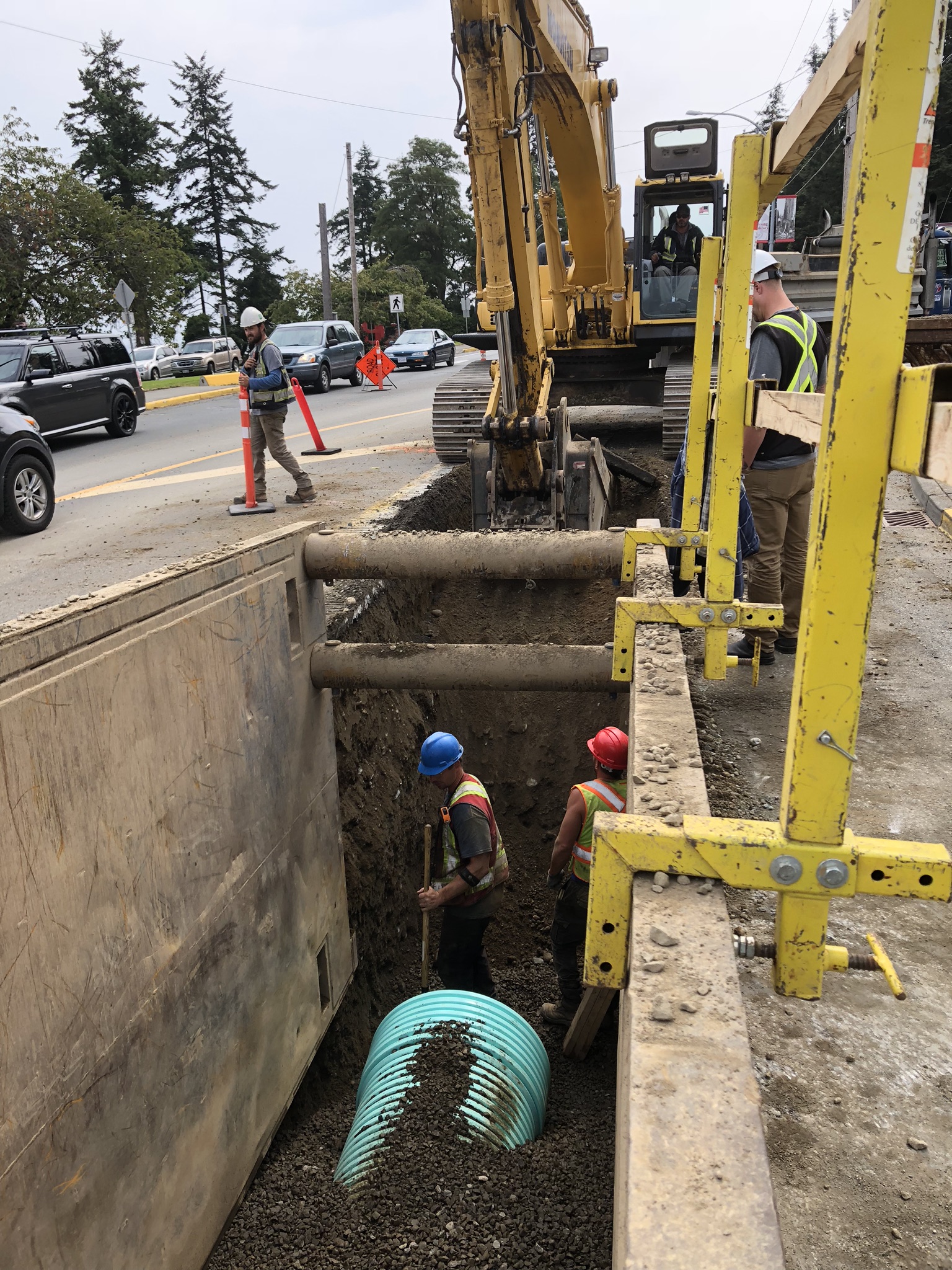 Campbell River Waterfront Sewer Upgrades J Cote